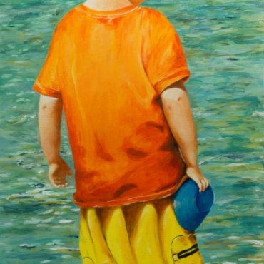 A Boy at the Beach